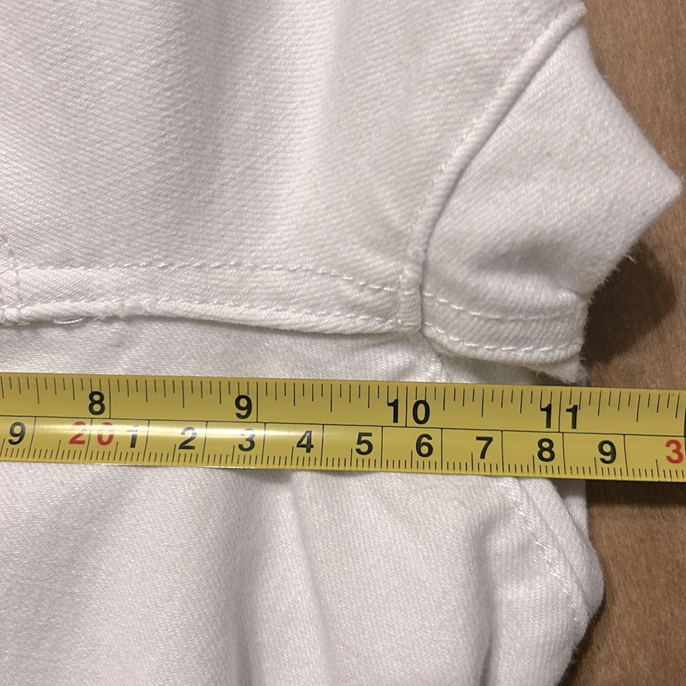 American Eagle White Flare Jeans 12L Super Stretch Mid Rise Denim AE Long
A - Picture 15 of 17